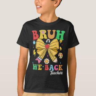 Camiseta Voltamos Professores Lápis Arco de Volta à Escola