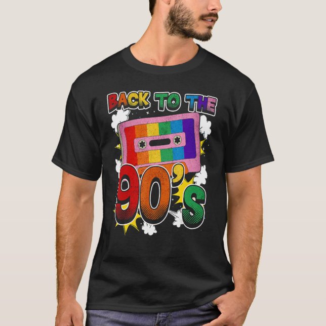 Camiseta Voltando à Rádio Disco dos anos 90 e Vin Techno Er (Frente)