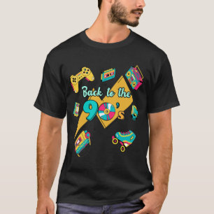 Camiseta Voltando aos anos 90 - Dispositivos Retro Eletrôni