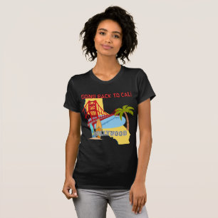 Camiseta Voltando para Cali Feminino Bella+Canvas Dark