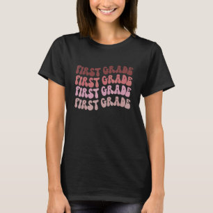 Camiseta Voltar à Equipe Escolar Primeiro Estudante Da rua