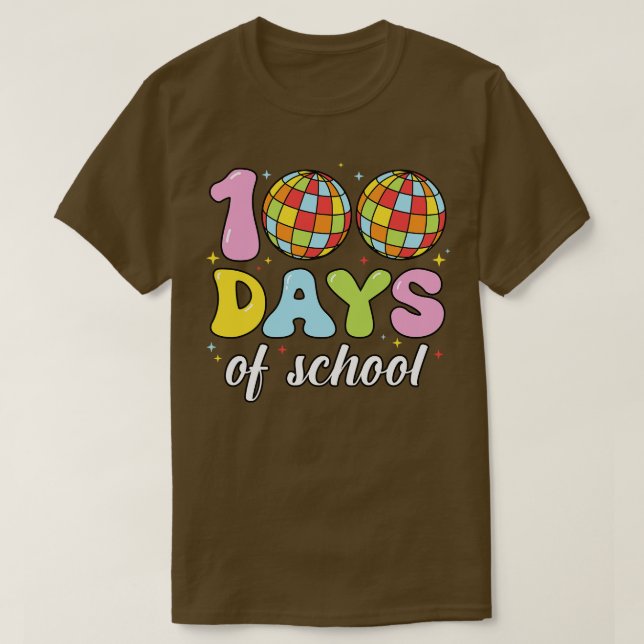 Camiseta Voltar À Escola 100 Dias De Escola (376) (Frente do Design)