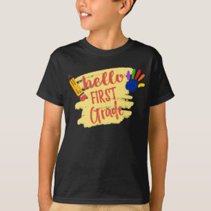 Camiseta Voltar à escola - Alô primeiro grau