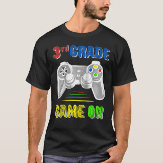 Camiseta Voltar à Escola Jogo de Jogos do 3º Grau K