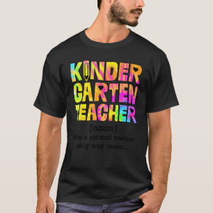 Camiseta Voltar à Escola Professor de Jardim de Infância De