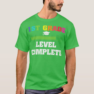 Camiseta Voltar à escola, tão longa, 1 rua de nível complet