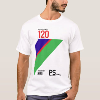 Camiseta Voltar a homage Series 80s 120-PS VHS