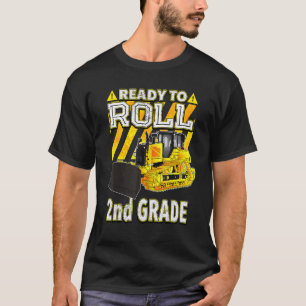 Camiseta Voltar Ao Bulldozer Escolar Pronto Para Rolar segu