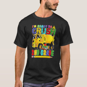 Camiseta Voltar Ao Caminhão-Mistor Preparado Para Esmagar G