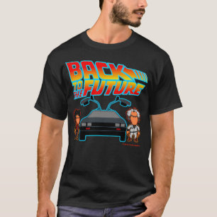 Camiseta Voltar Ao Estilo De Cartoon Futuro