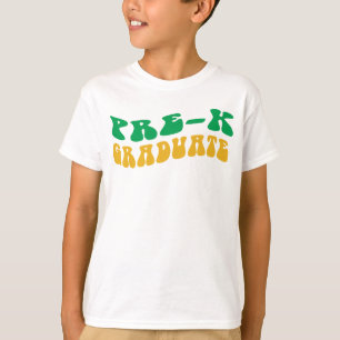 Camiseta Voltar ao Formando pré-k escolar