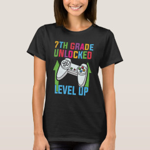 Camiseta Voltar ao Gamer de Vídeo Retro Nível Superior Desb
