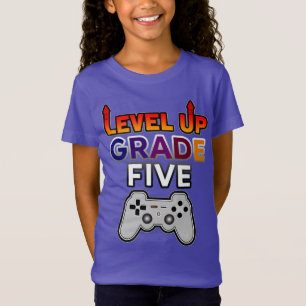 Camiseta Voltar ao Nível Superior Escolar Grau Cinco