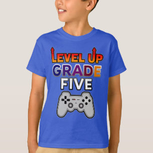 Camiseta Voltar ao Nível Superior Escolar Grau Cinco