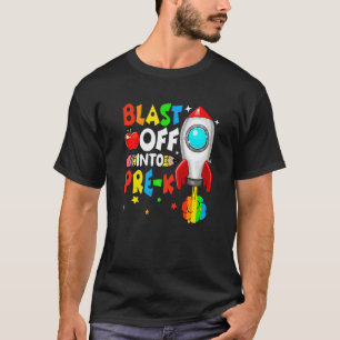 Camiseta Voltar Ao Primeiro Dia Da Escola Antes Do K
