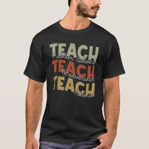 Camiseta Voltar ao Problema do Professor Escolar Resolvendo