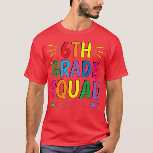 Camiseta Voltar ao Quadrado do Grau 6 da Escola Sexta