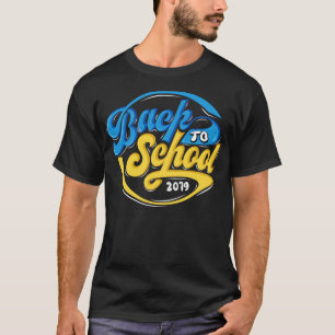 Camiseta Voltar ao Slogan da Escola