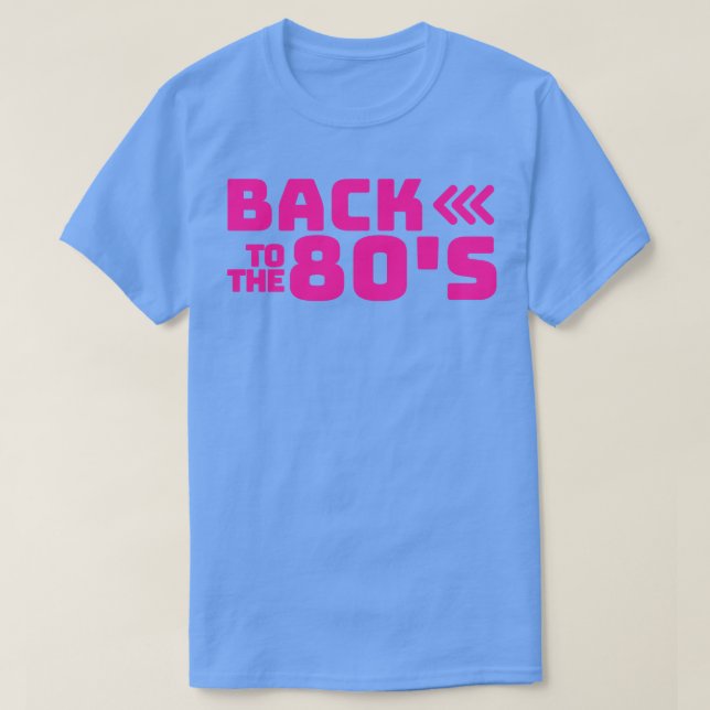 Camiseta Voltar Aos Anos 80 1 (Frente do Design)