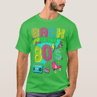 Camiseta Voltar aos anos 80 Roupa Retro Vintage Eighties P