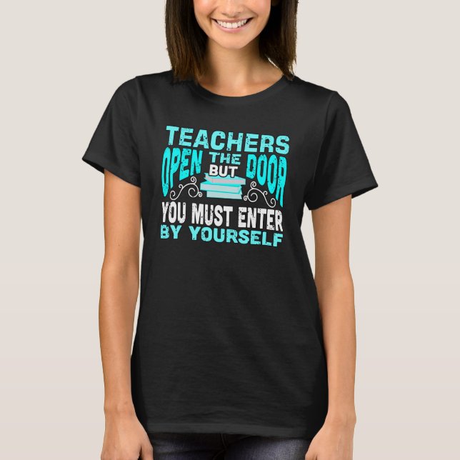 Camiseta Voltar às citações de professores (Frente)