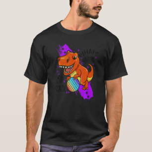 Camiseta Voltar às Escolas 5ª Série Dinossauro Pop It Fidge