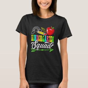 Camiseta Voltar às Escolas Primeiro Dia Do Esquadrão De Jar