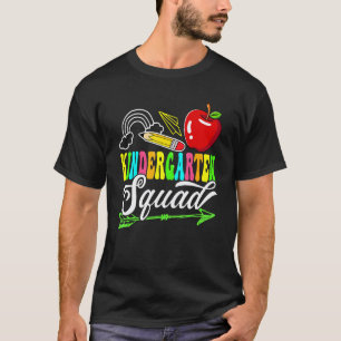 Camiseta Voltar às Escolas Primeiro Dia Do Esquadrão De Jar