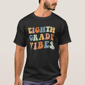 Camiseta Voltar às vibrações da oitava série do professor e