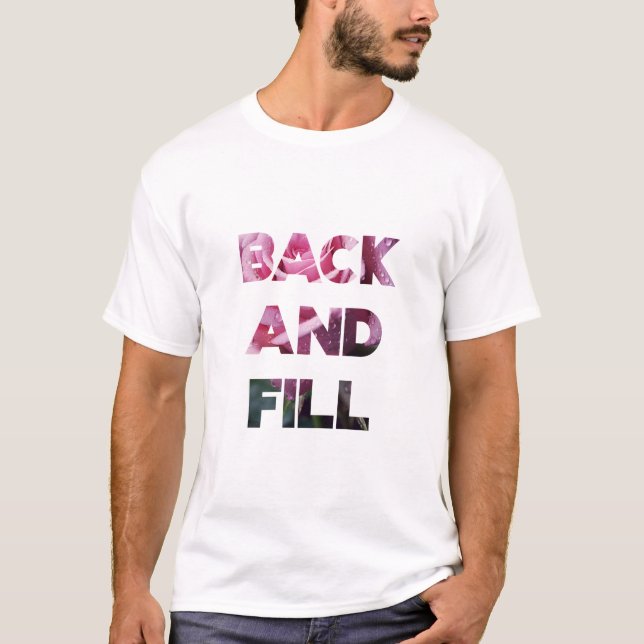 Camiseta Voltar e preencher (Frente)