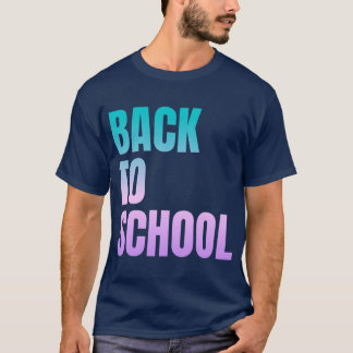 Camiseta Voltar para a família escolar