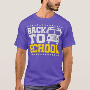 Camiseta Voltar para o driver de barramento amarelo da esco