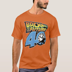 Camiseta Voltar para o Futuro Jogo Estilo 40º Aniversário