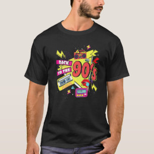 Camiseta Voltar Para Os 90s Rádio Disco 90s E Era Techno Vi