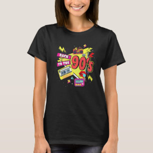 Camiseta Voltar Para Os 90s Rádio Disco 90s E Era Techno Vi
