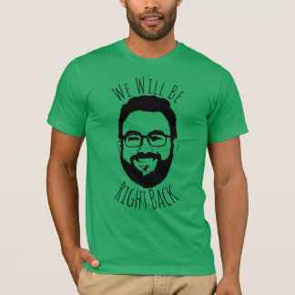 Camiseta Voltaremos...
 .