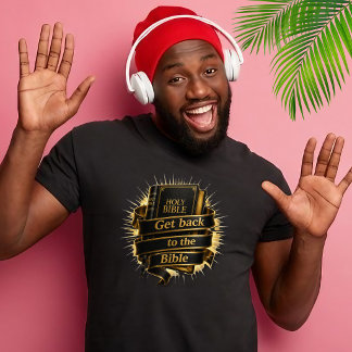 Camiseta Volte à Bíblia - Fita Unisex