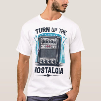 Camiseta VOLTE À NOSTALGIA: Uma Viagem Vintage