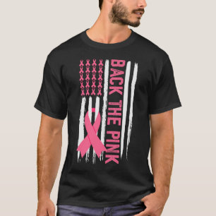 Camiseta Volte ao Apoio ao cancer de mama de Sinalizador Am