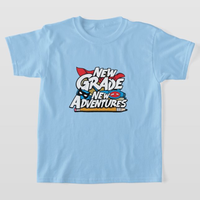 Camiseta Voltem para a escola 2024 crianças (Postura )