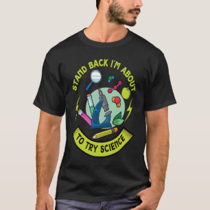 Camiseta Volto, Vou Tentar O Microscópio De Dispositivos Ci