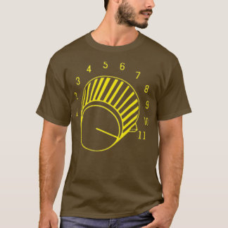 Camiseta Volume do violão até 11