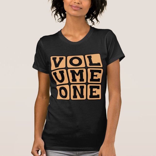 Camiseta Volume Um, Primeiro Volume (Frente)