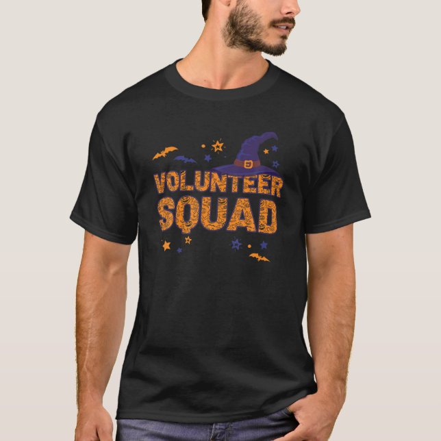 Camiseta Volunr Squad Witch Halloween Matando (Frente)