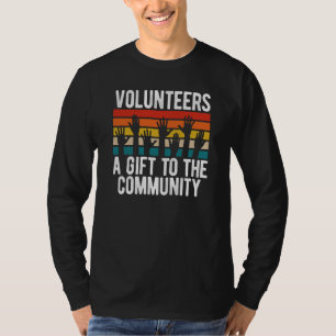 Camiseta Voluntariados A Para A Comunidade