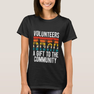 Camiseta Voluntariados A Para A Comunidade