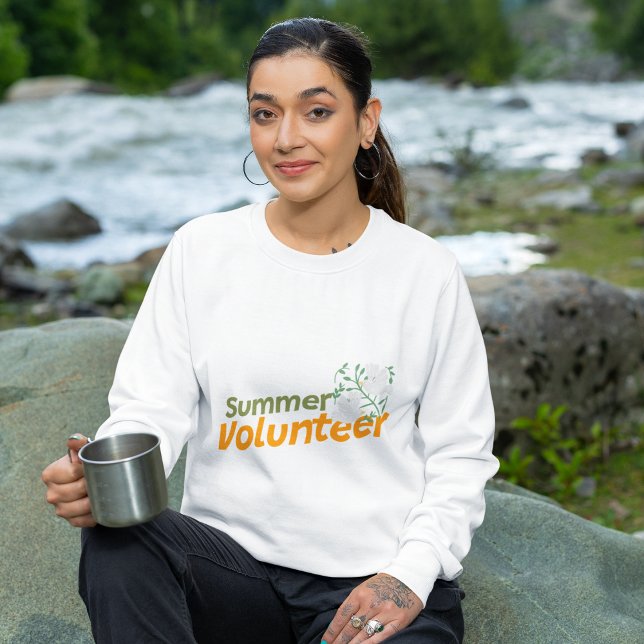 Camiseta Voluntário de Verão Estimulado (Criador carregado)