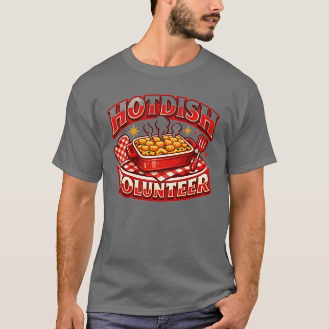 Camiseta Voluntário HOTDISH (Frente)
