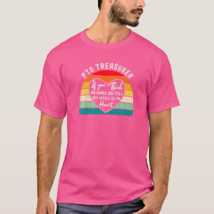 Camiseta Voluntário Pai da Escola de Apreciação Pto Treasur