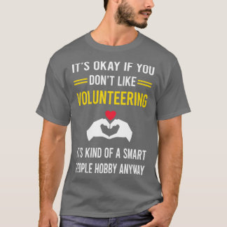 Camiseta Voluntário para o Hobby do Smart Pessoas